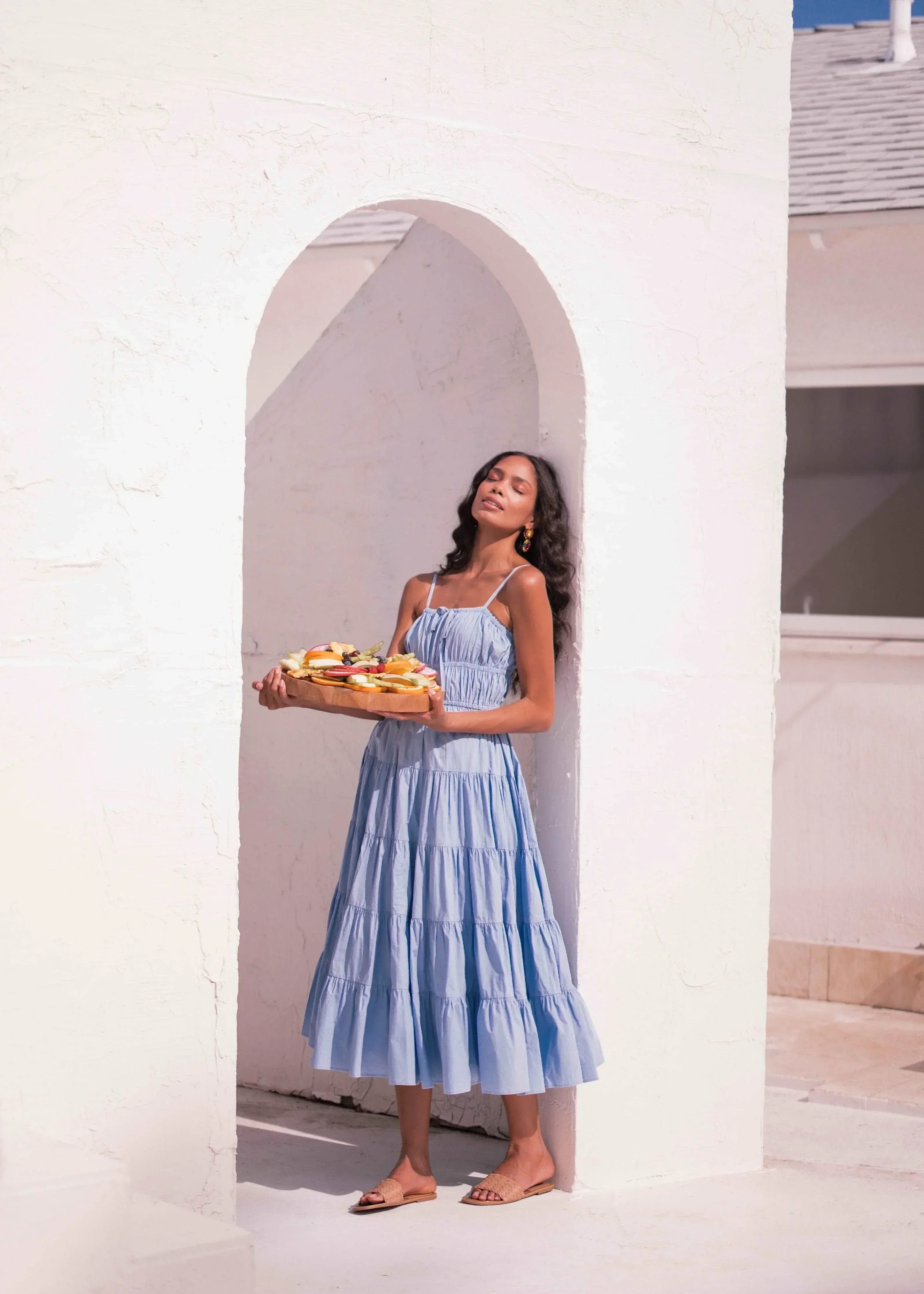 Birdie Dress Blue - Image 3