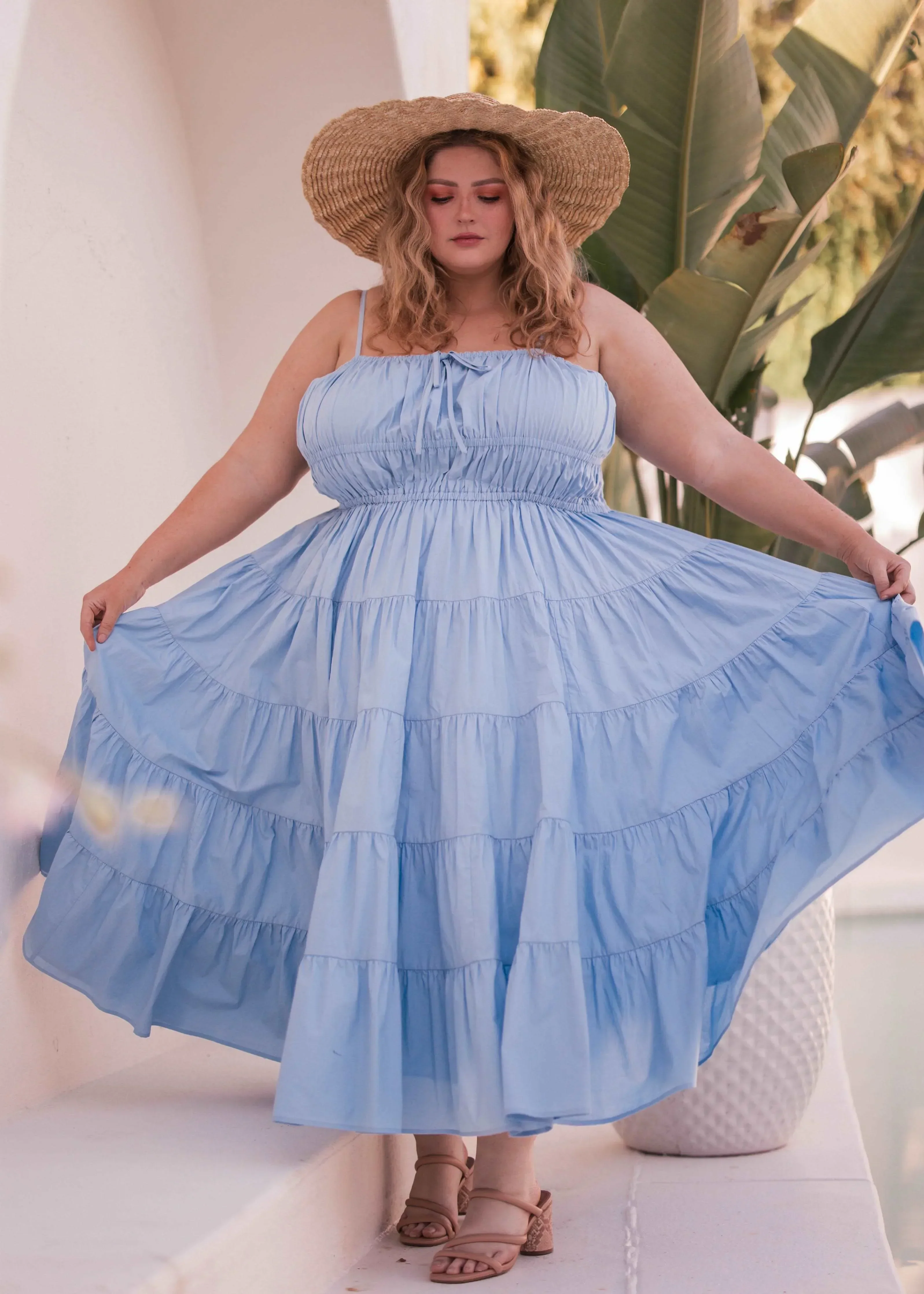 Birdie Dress Blue - Image 4