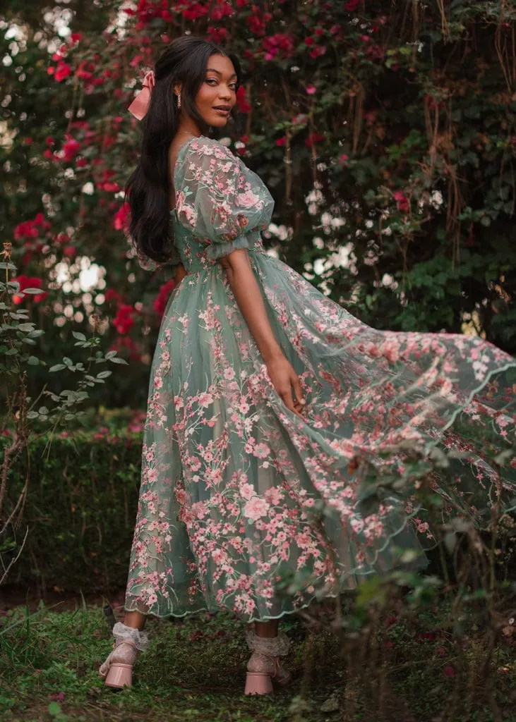 Blushing Meadow Dress - Image 5