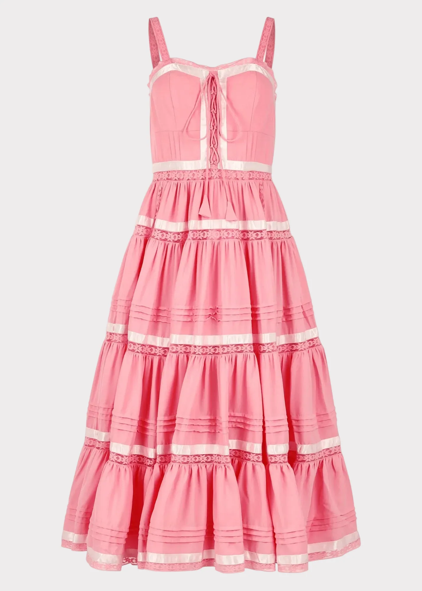 Delores Dress in Pink - Image 2