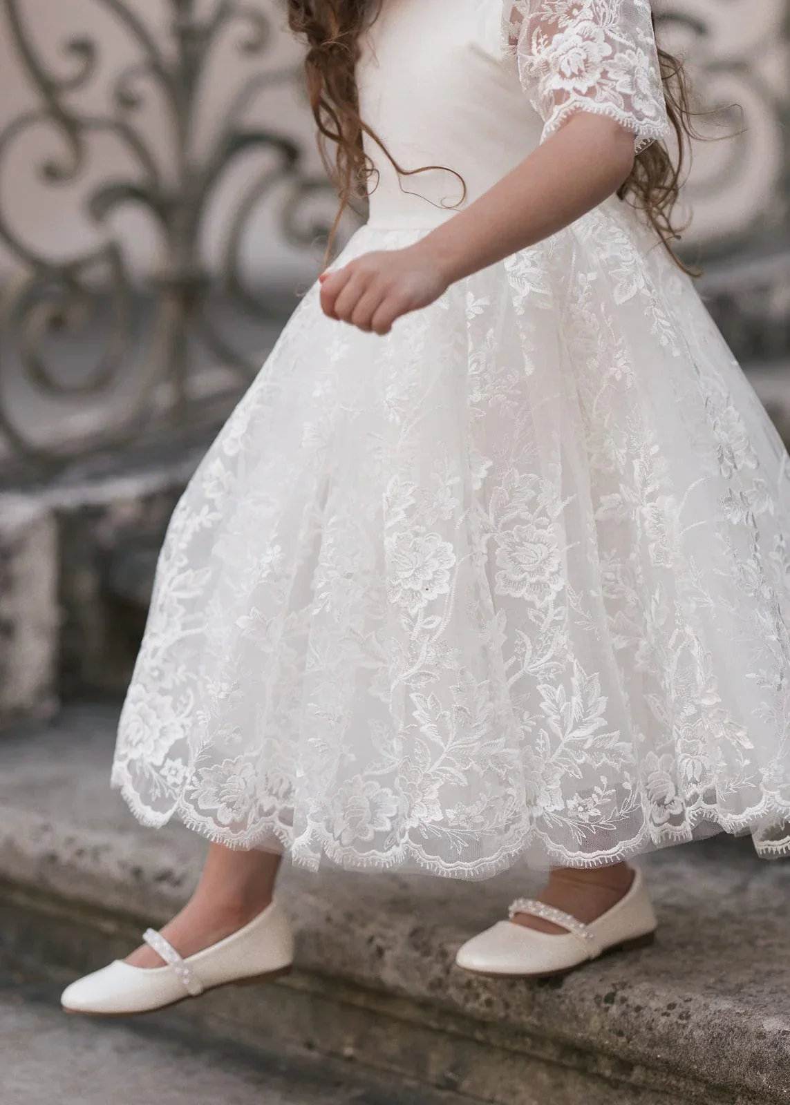Dove Girls Dress - Image 4