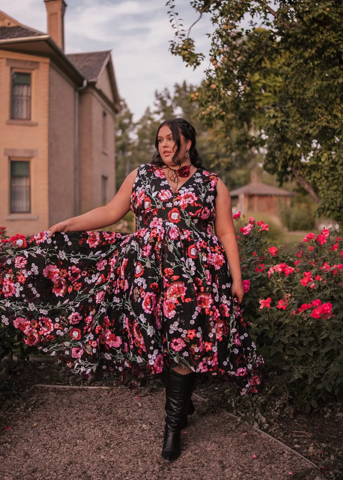Ebony Rose Dress - Image 6