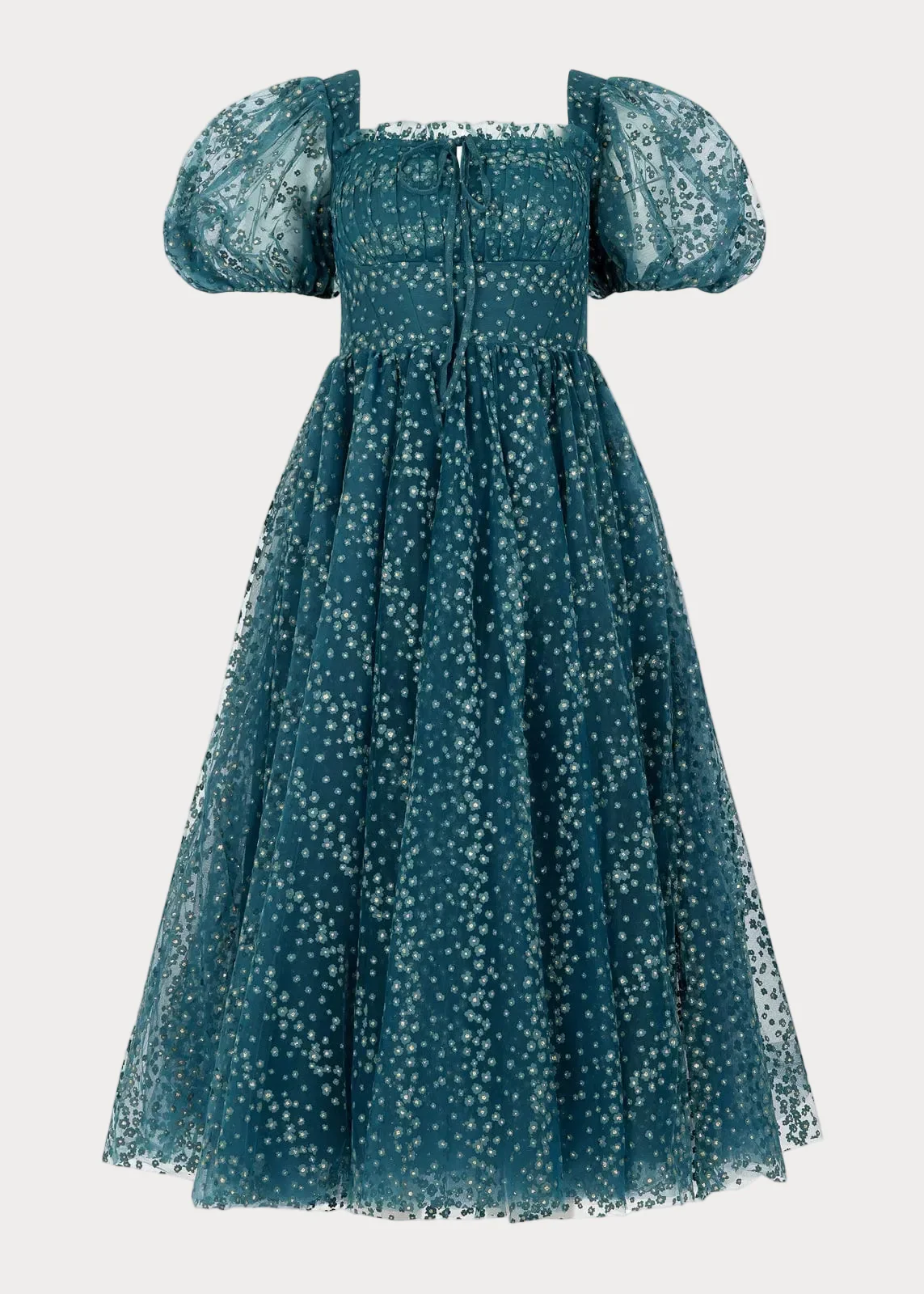 Everbloom Dress in Teal