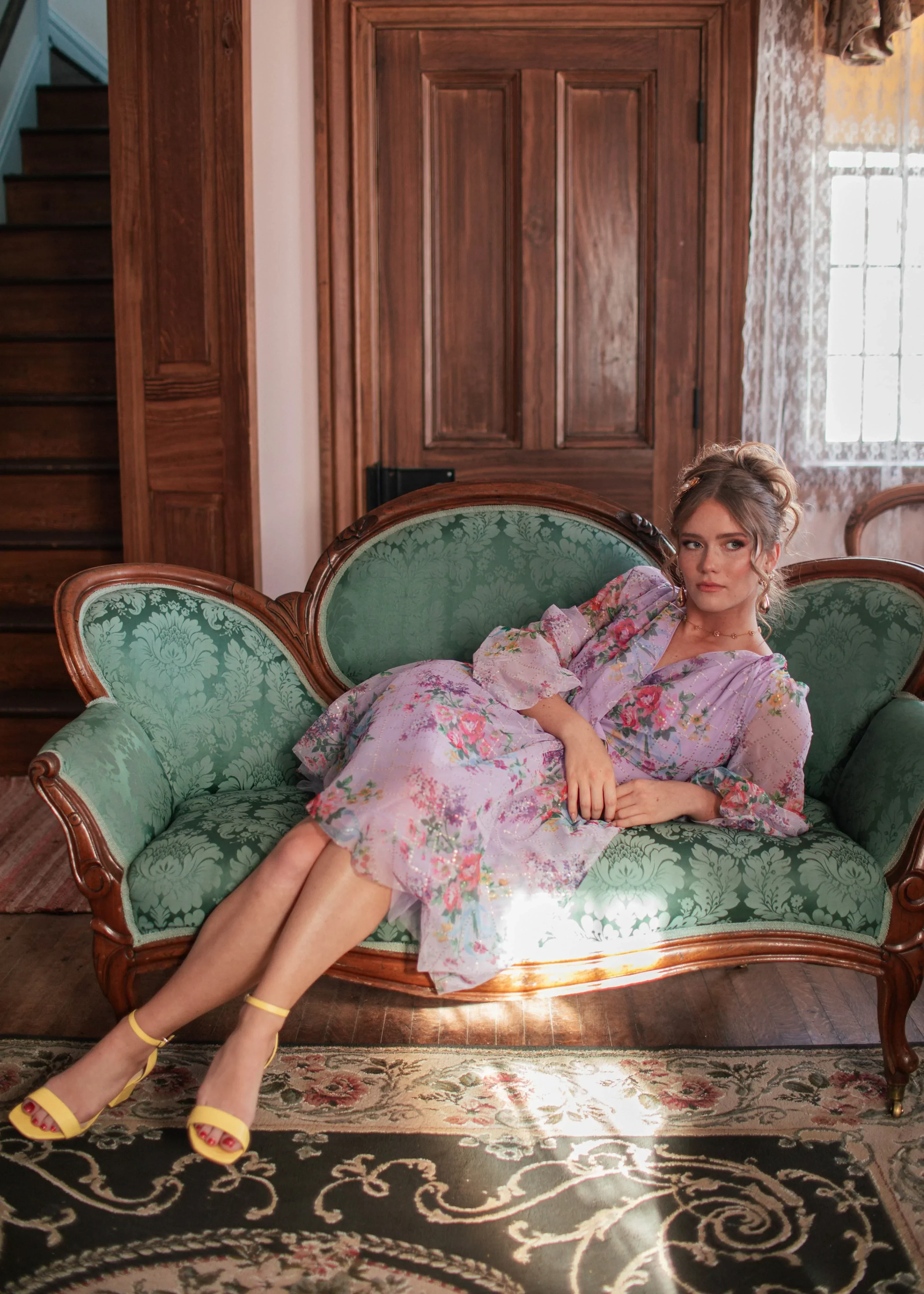 Gretel Dress Purple - Image 6
