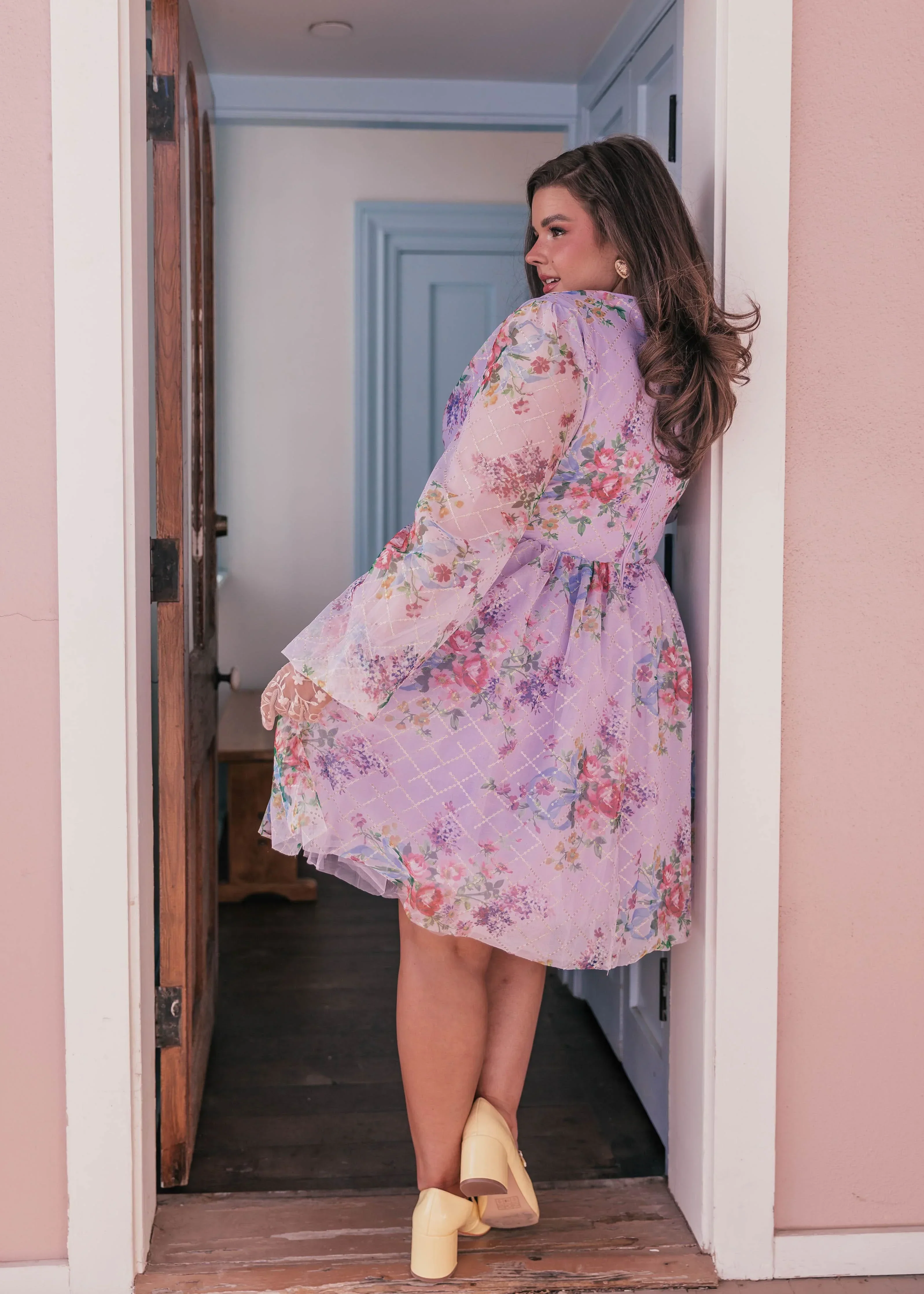 Gretel Dress Purple - Image 9