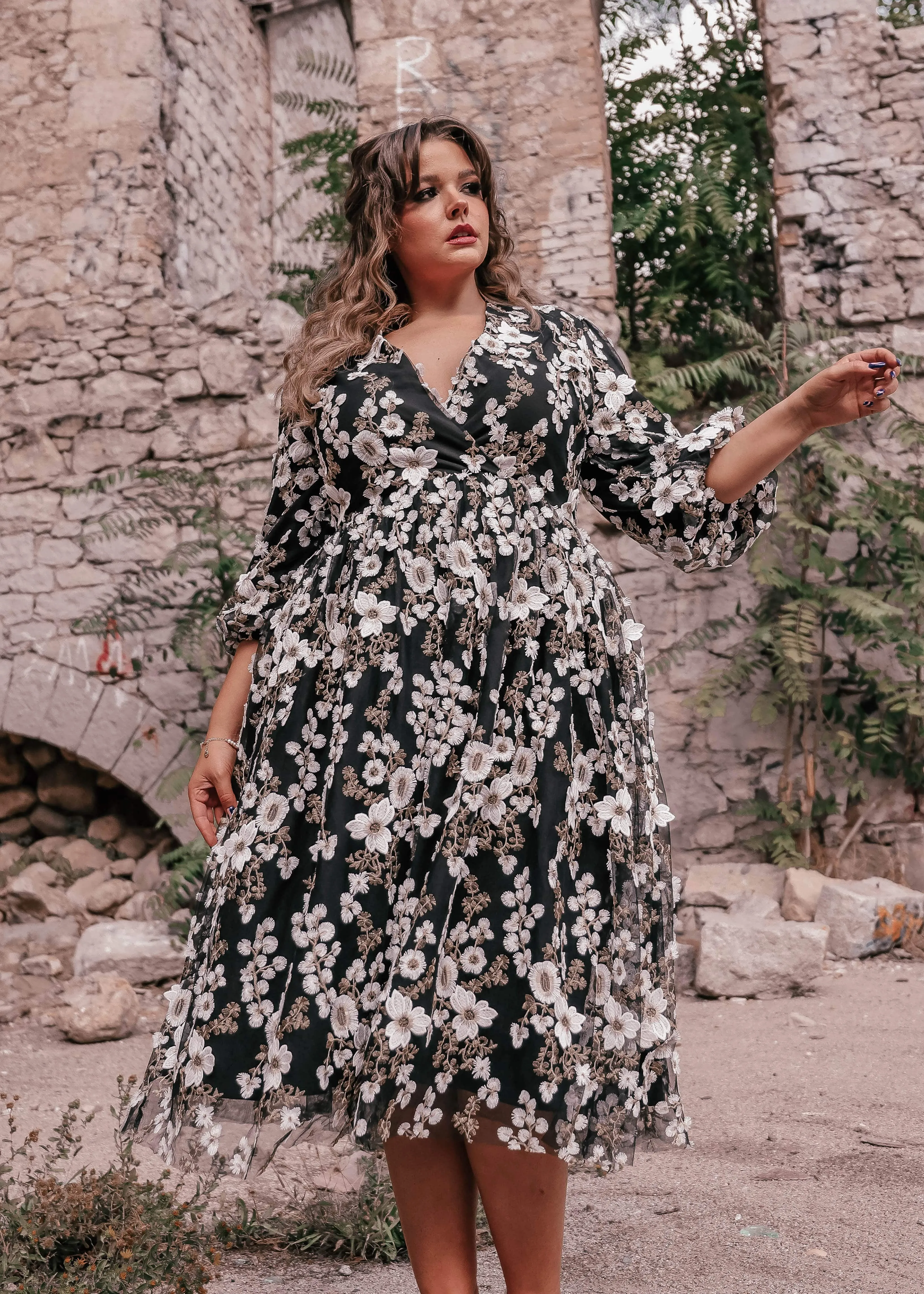 Holly Dress Black - Image 7