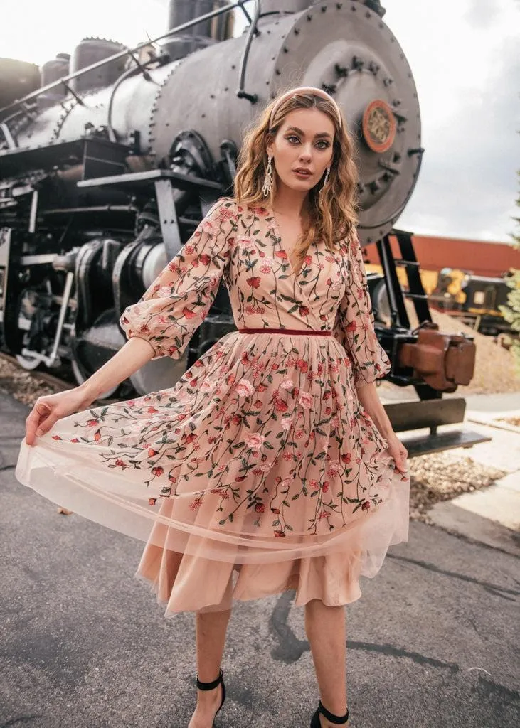 Holly Dress Rose - Image 3