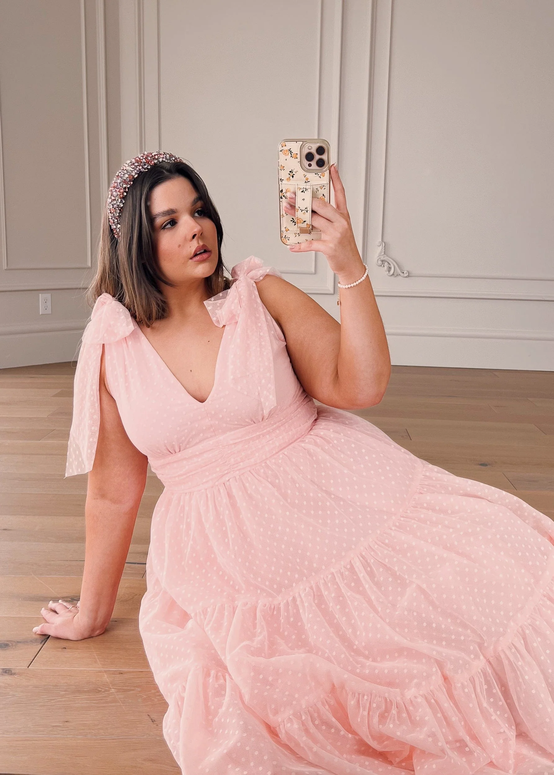 Jeanne Dress Pink - Image 3