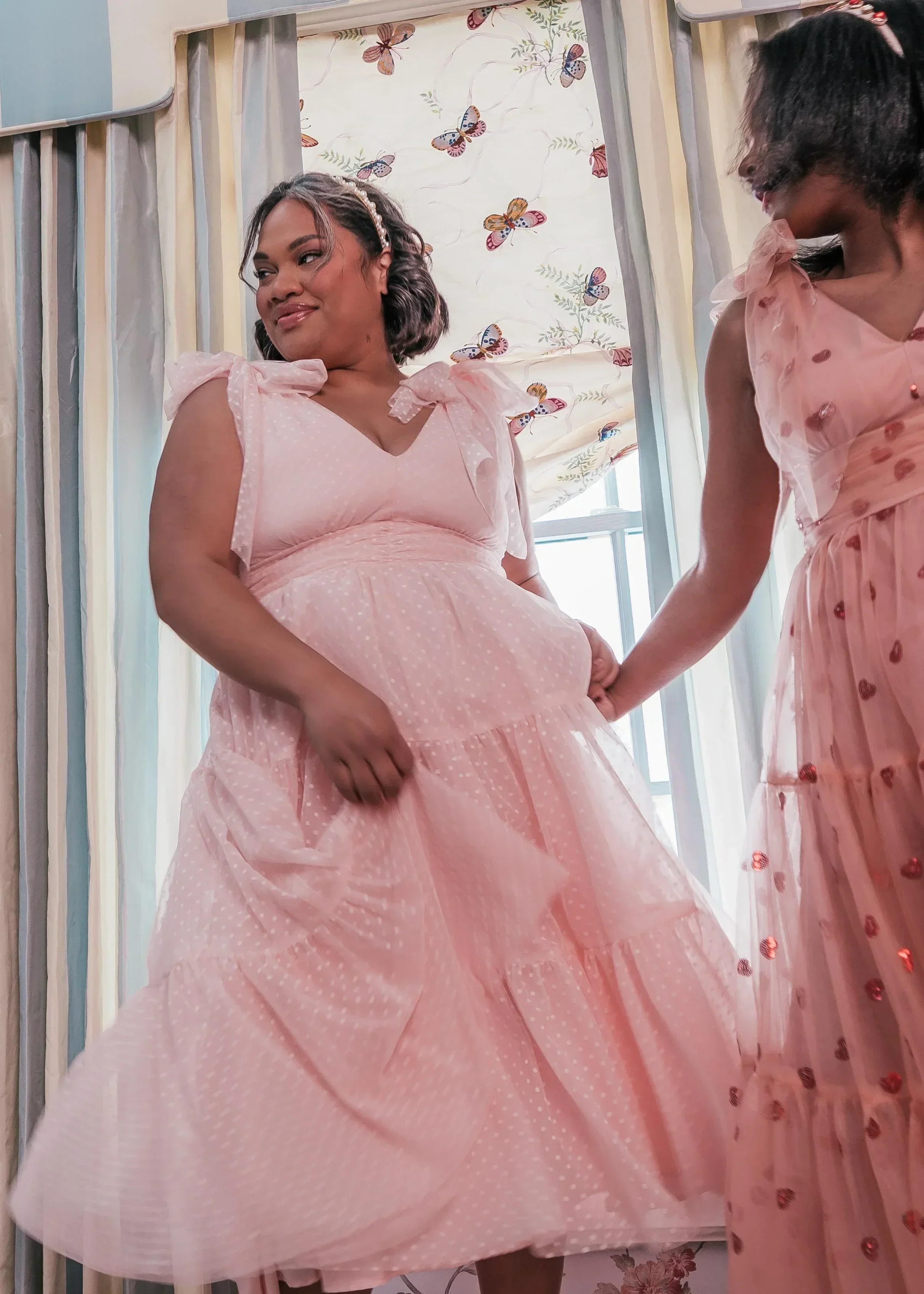 Jeanne Dress Pink - Image 5