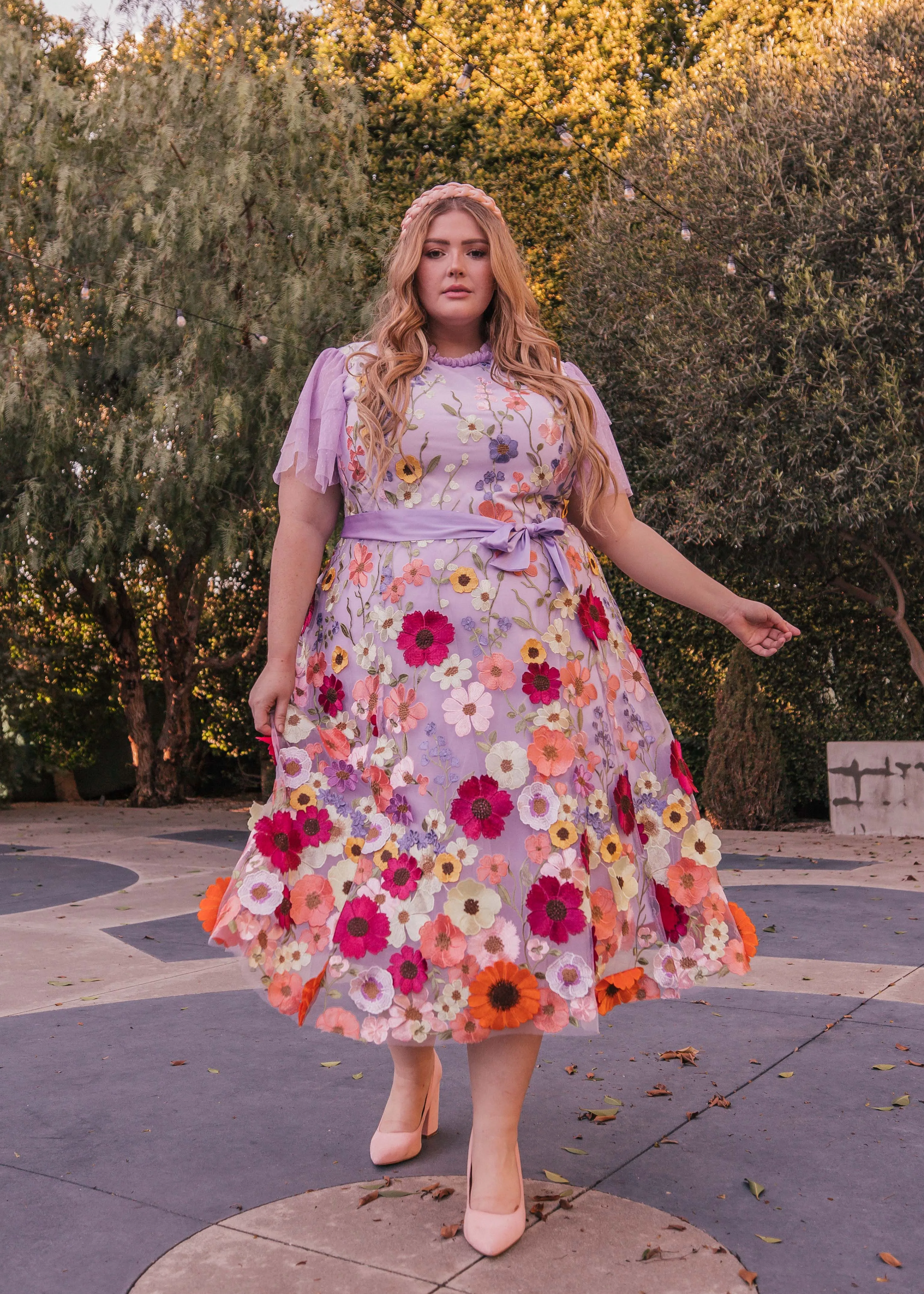 Jubilee Dress Lilac - Image 5