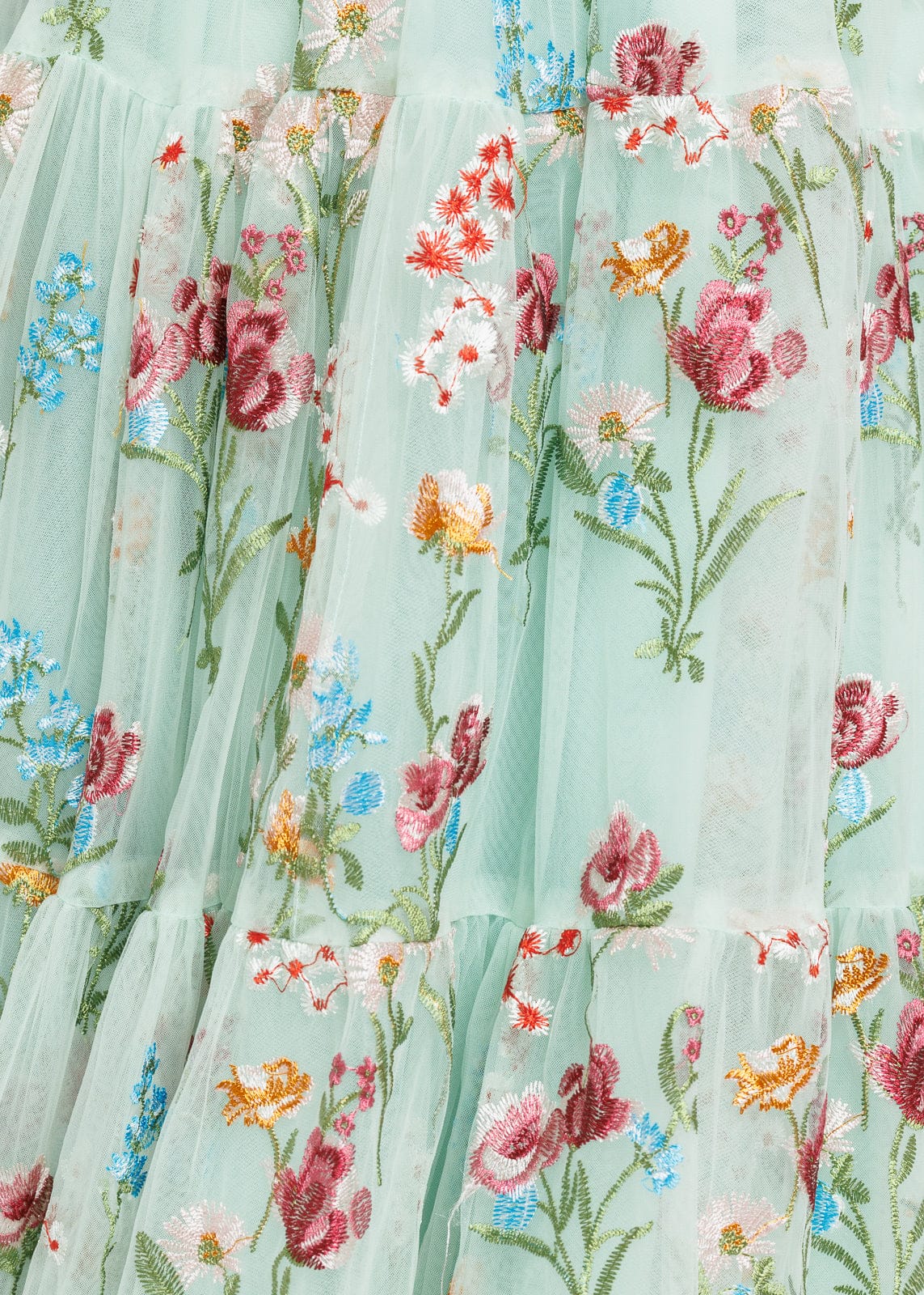 Margaret Floral Midi Dress Green - Image 5