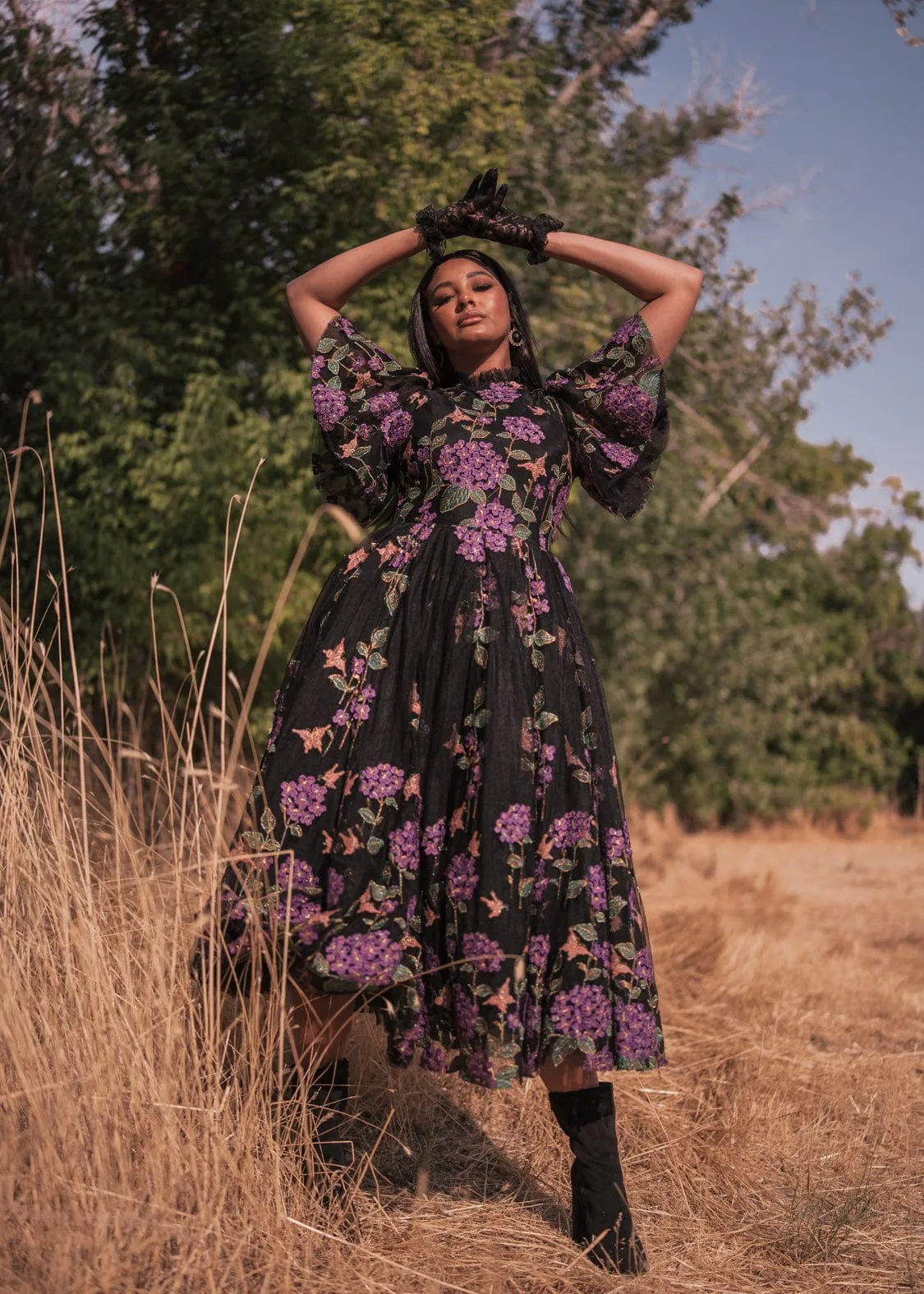 Margy Dress Black - Image 3