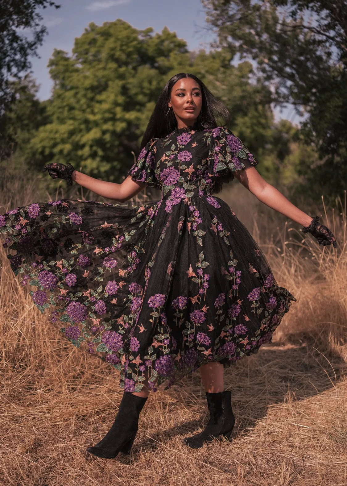 Margy Dress Black - Image 5