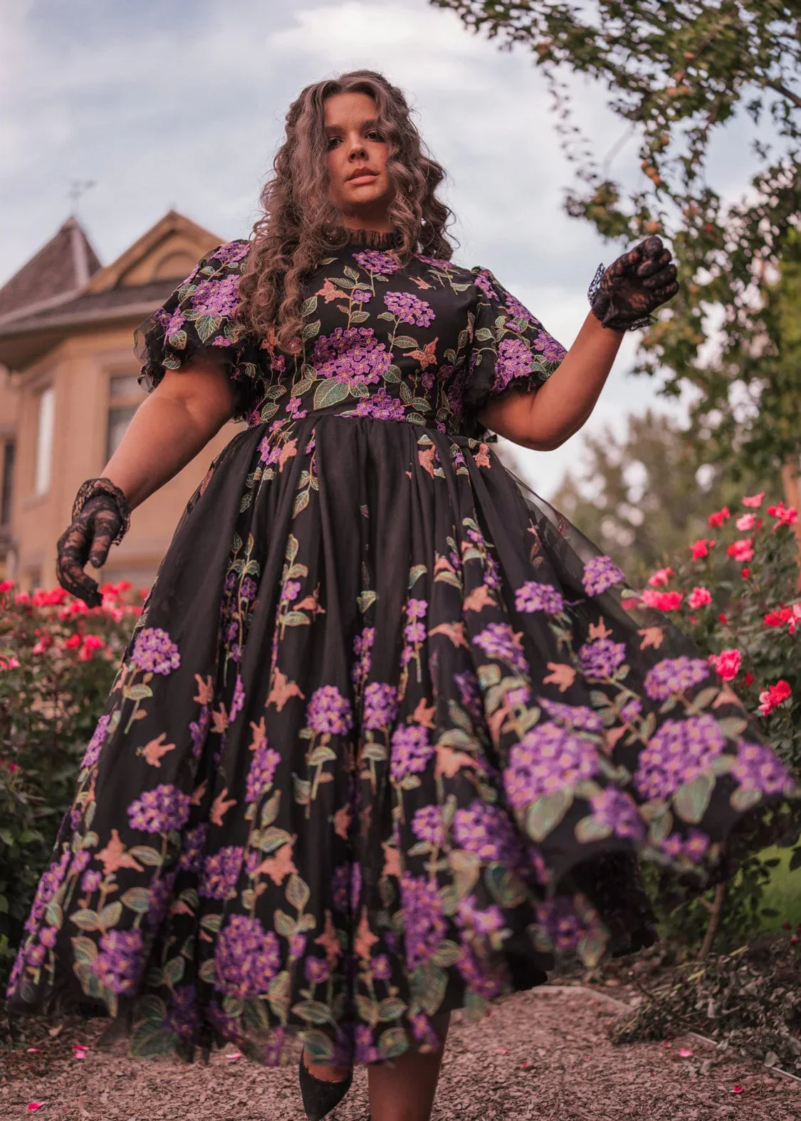 Margy Dress Black - Image 8