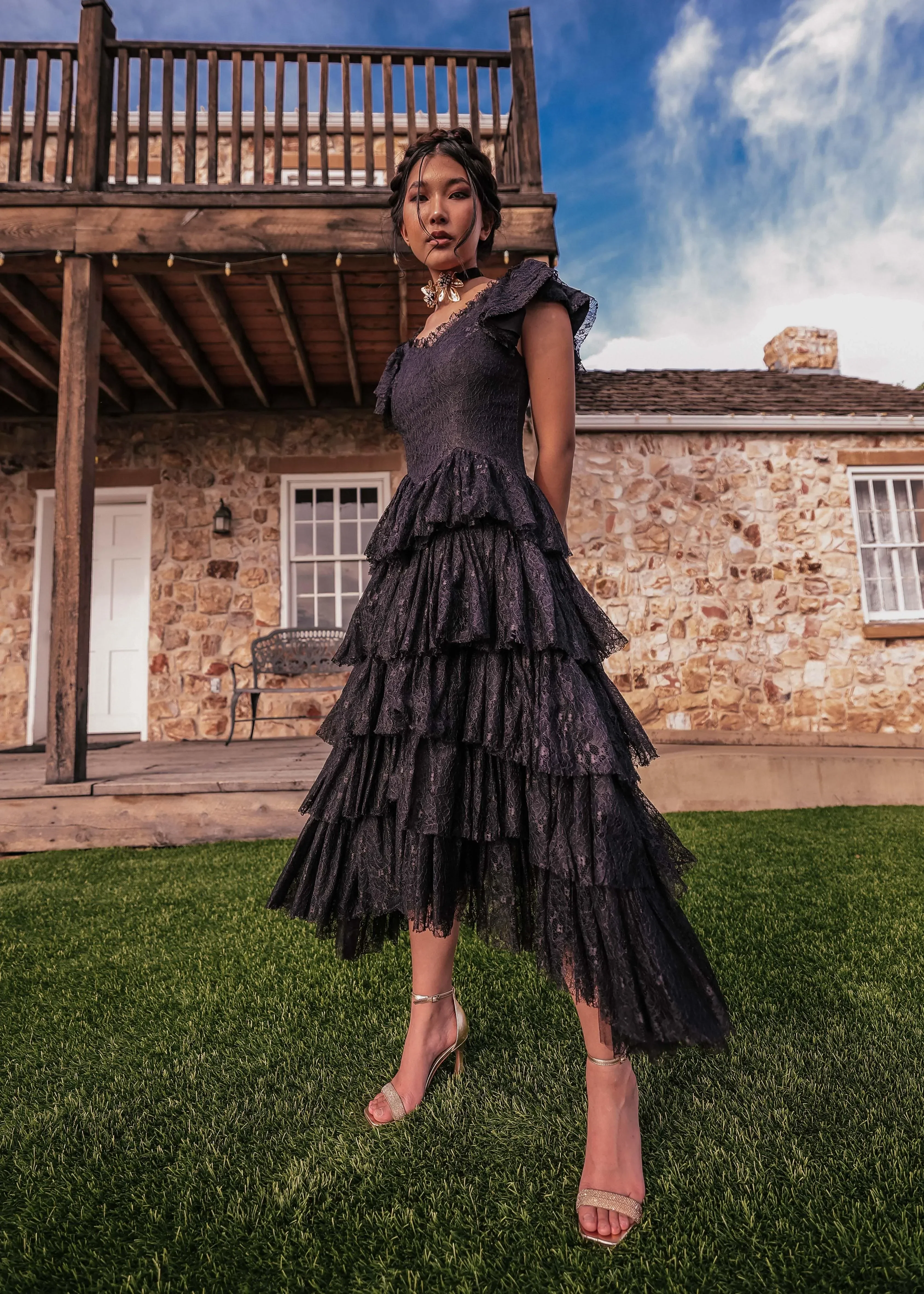 Mia Dress Black - Image 10