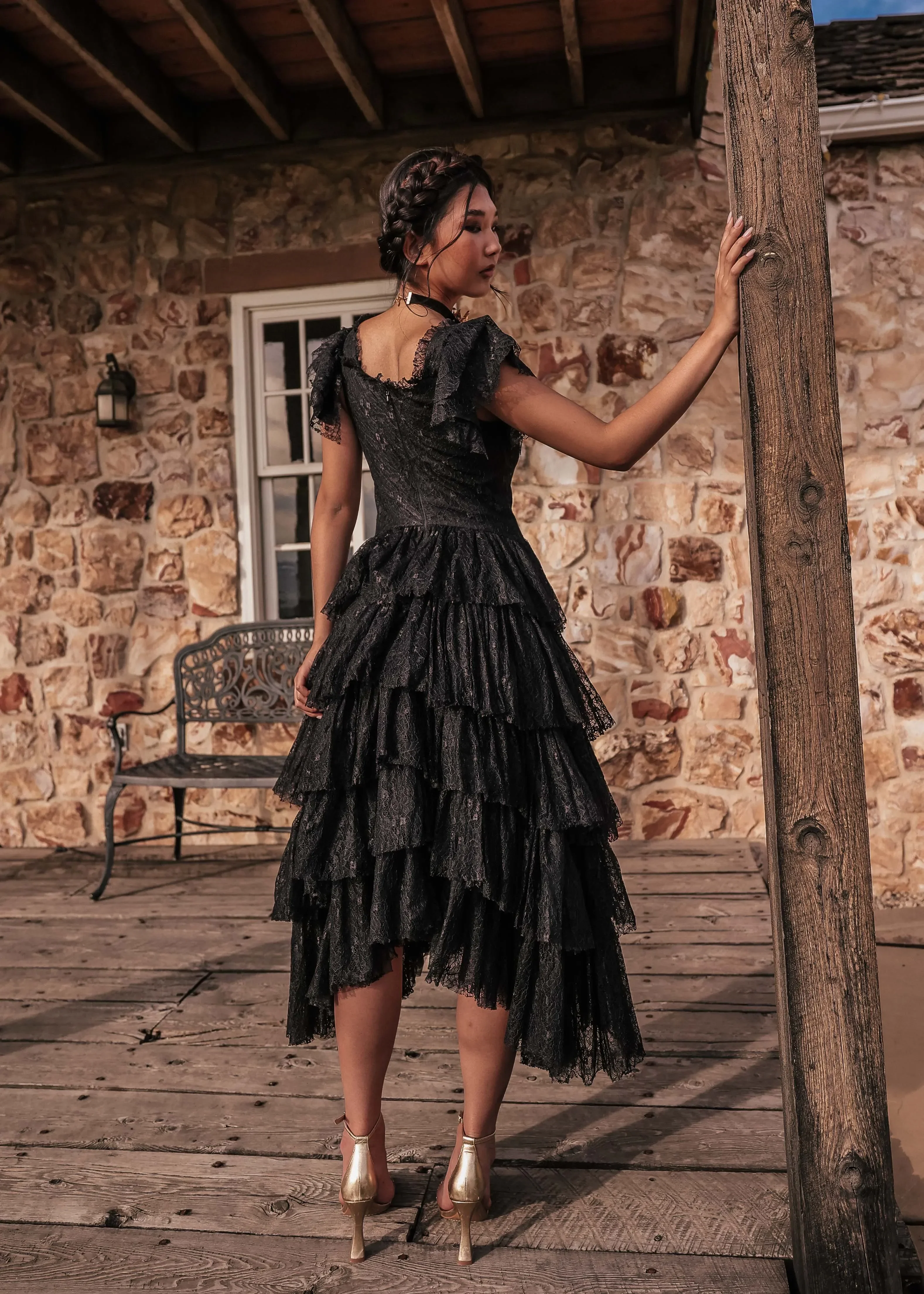 Mia Dress Black - Image 5