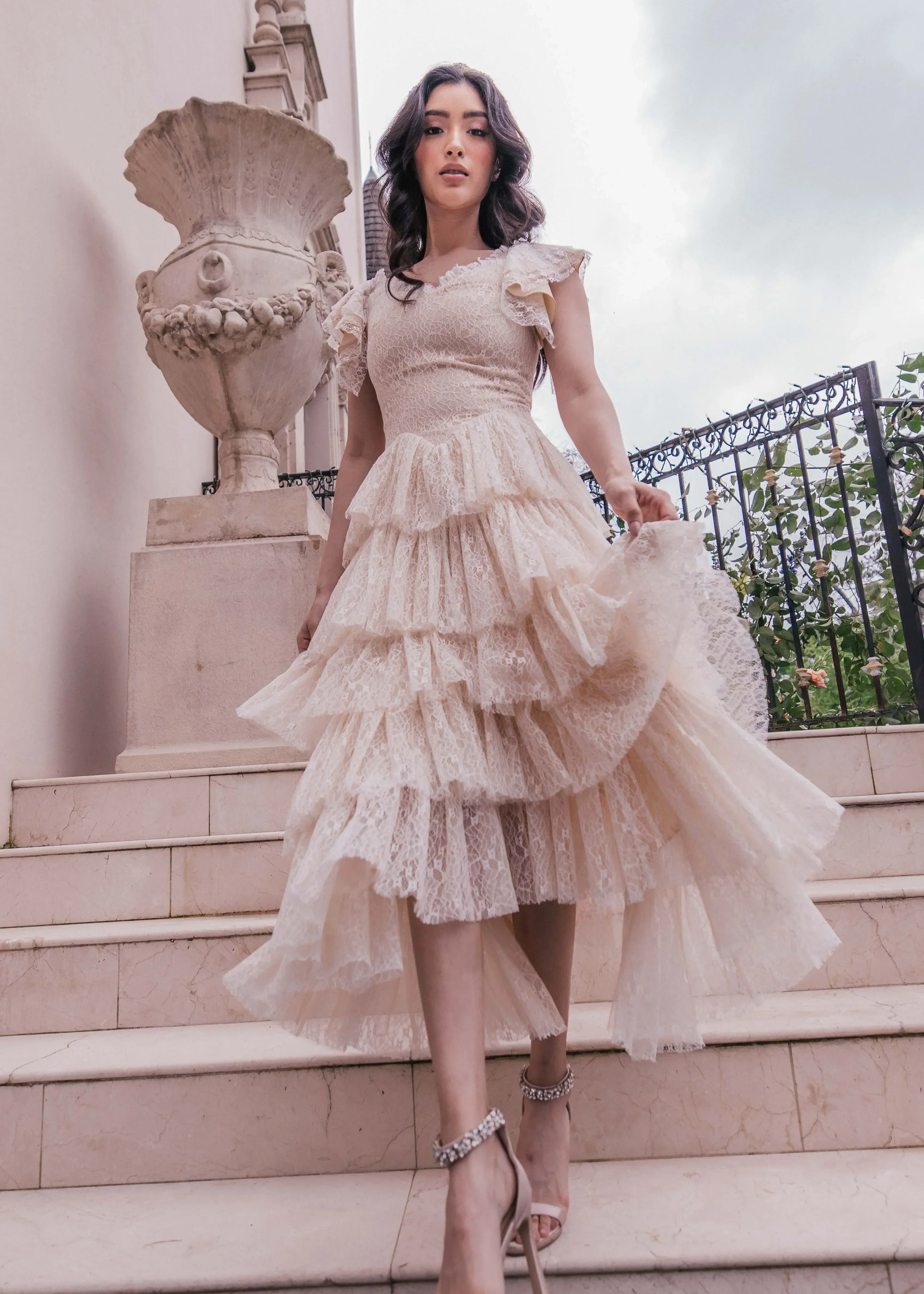 Mia Dress Champagne - Image 3