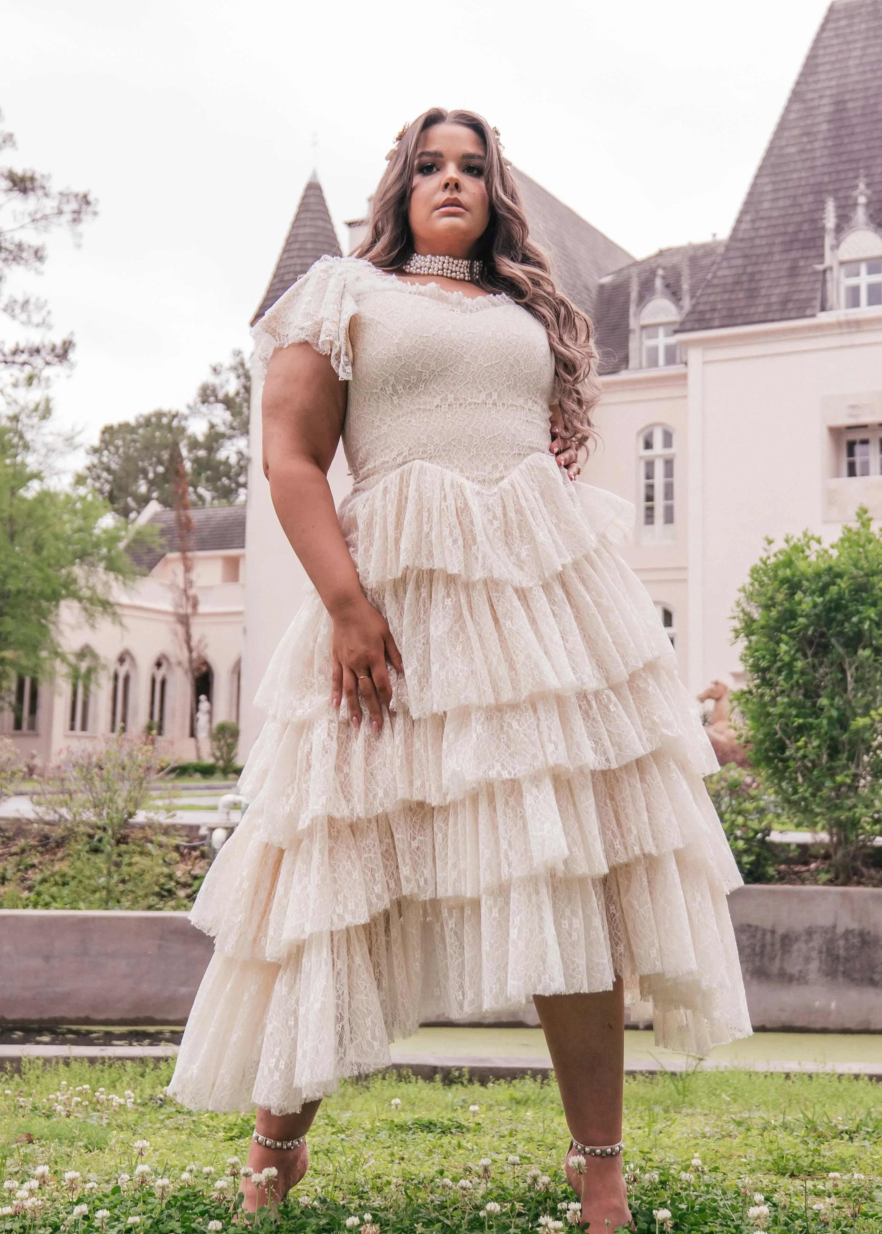 Mia Dress Champagne - Image 4