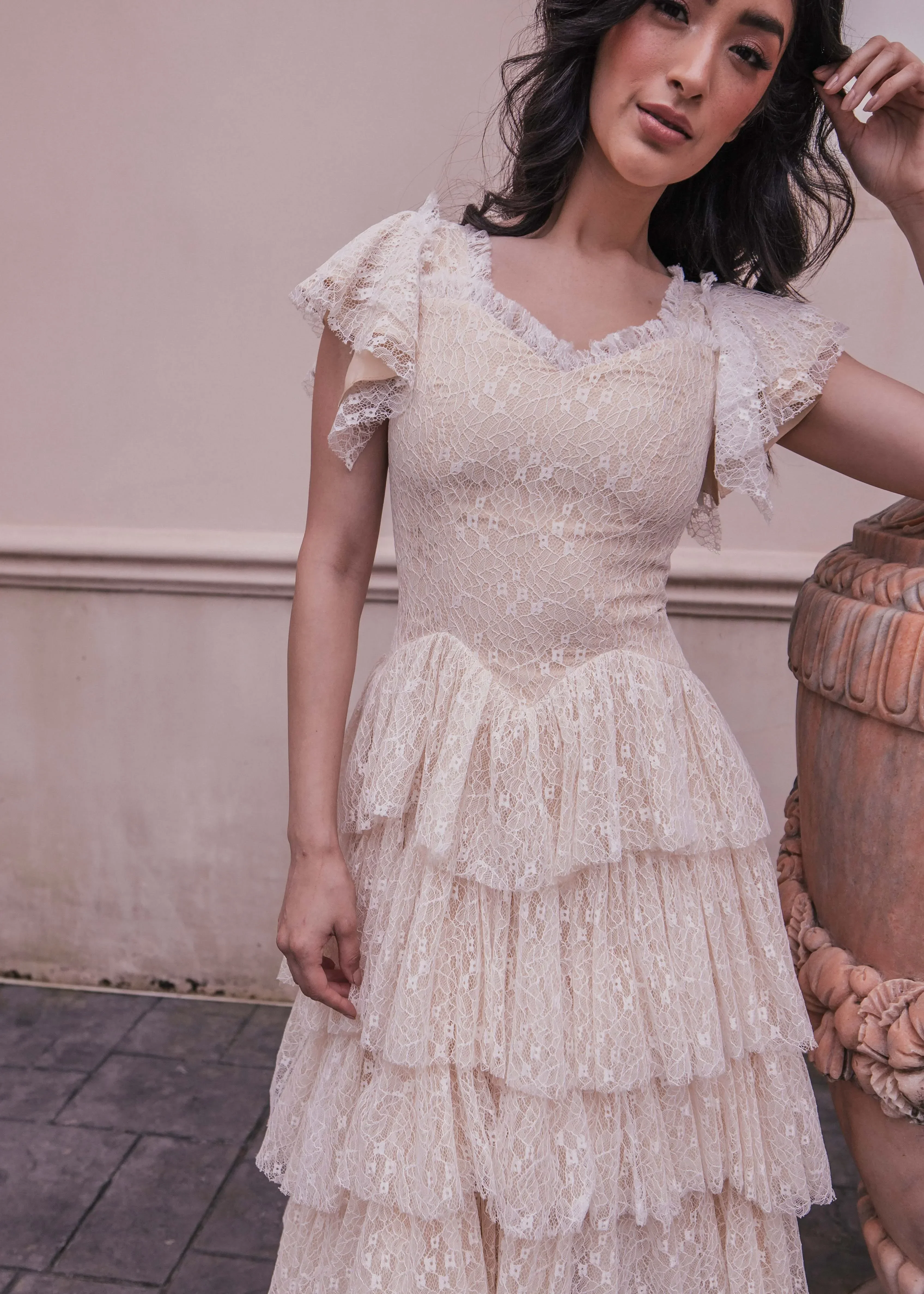 Mia Dress Champagne - Image 7