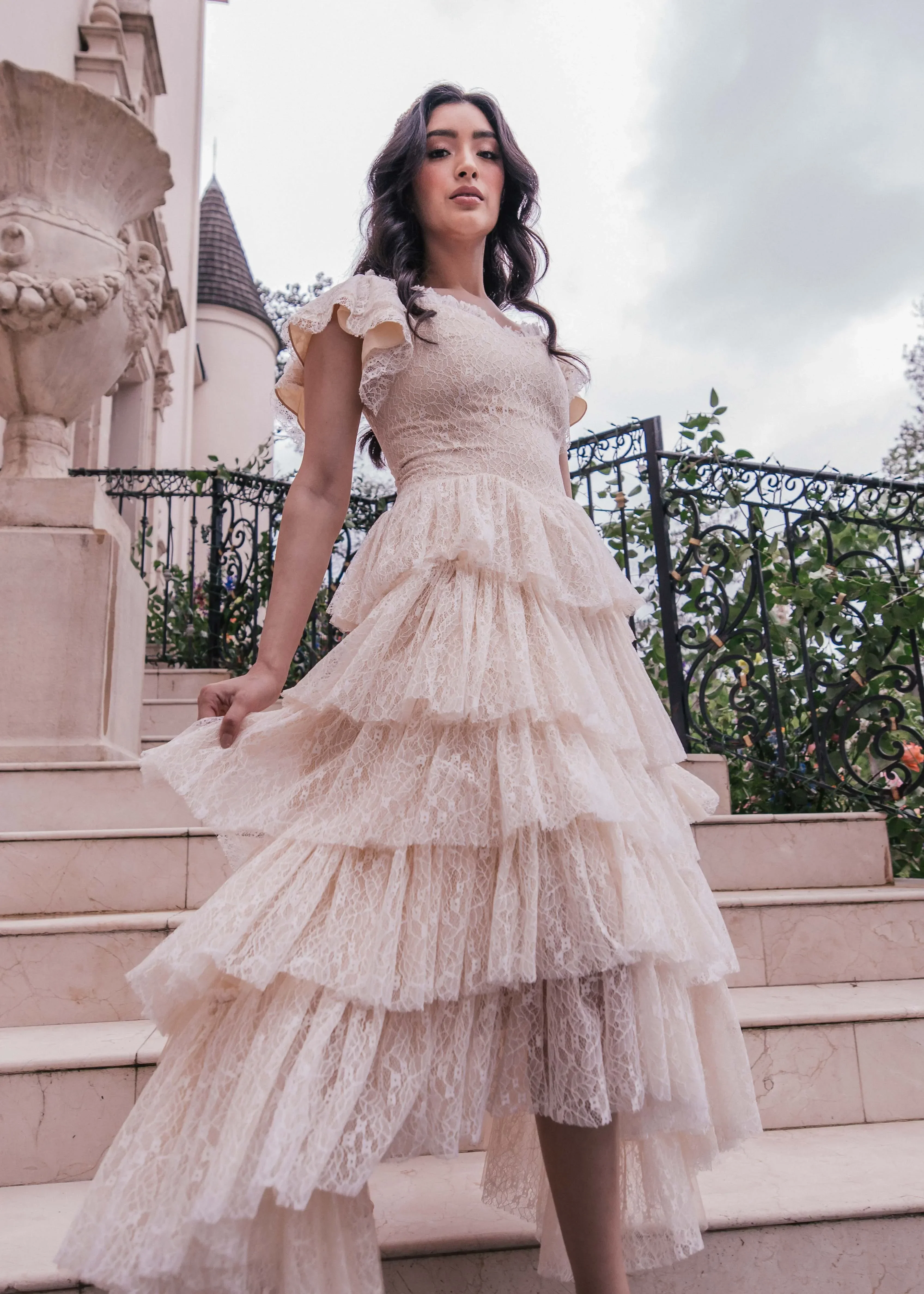 Mia Dress Champagne - Image 8