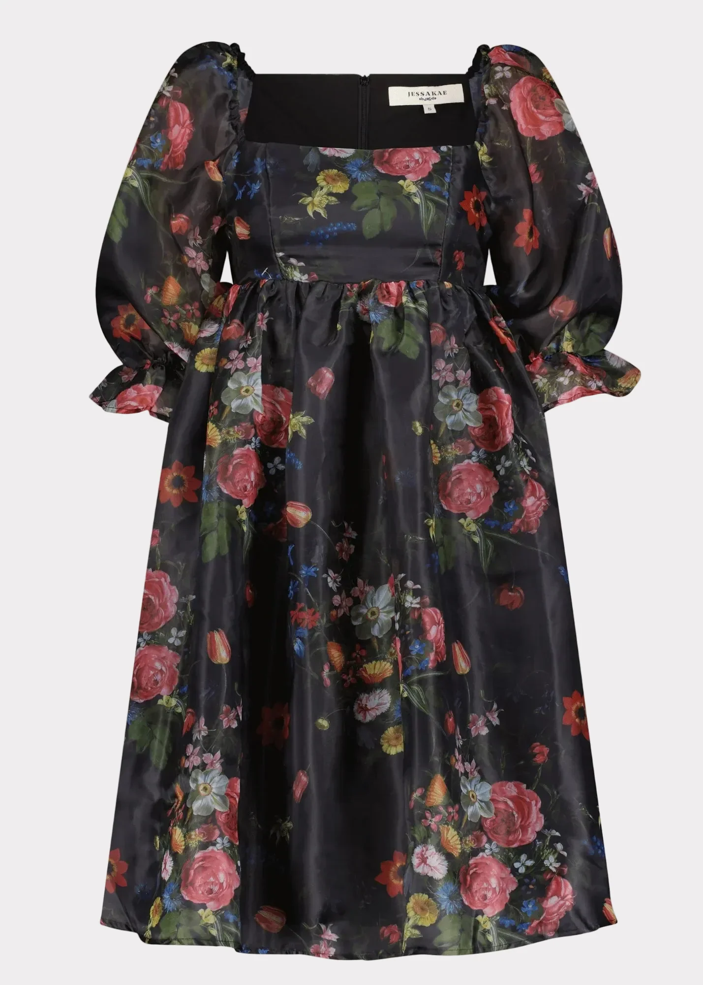 Polly Dress Black - Image 2