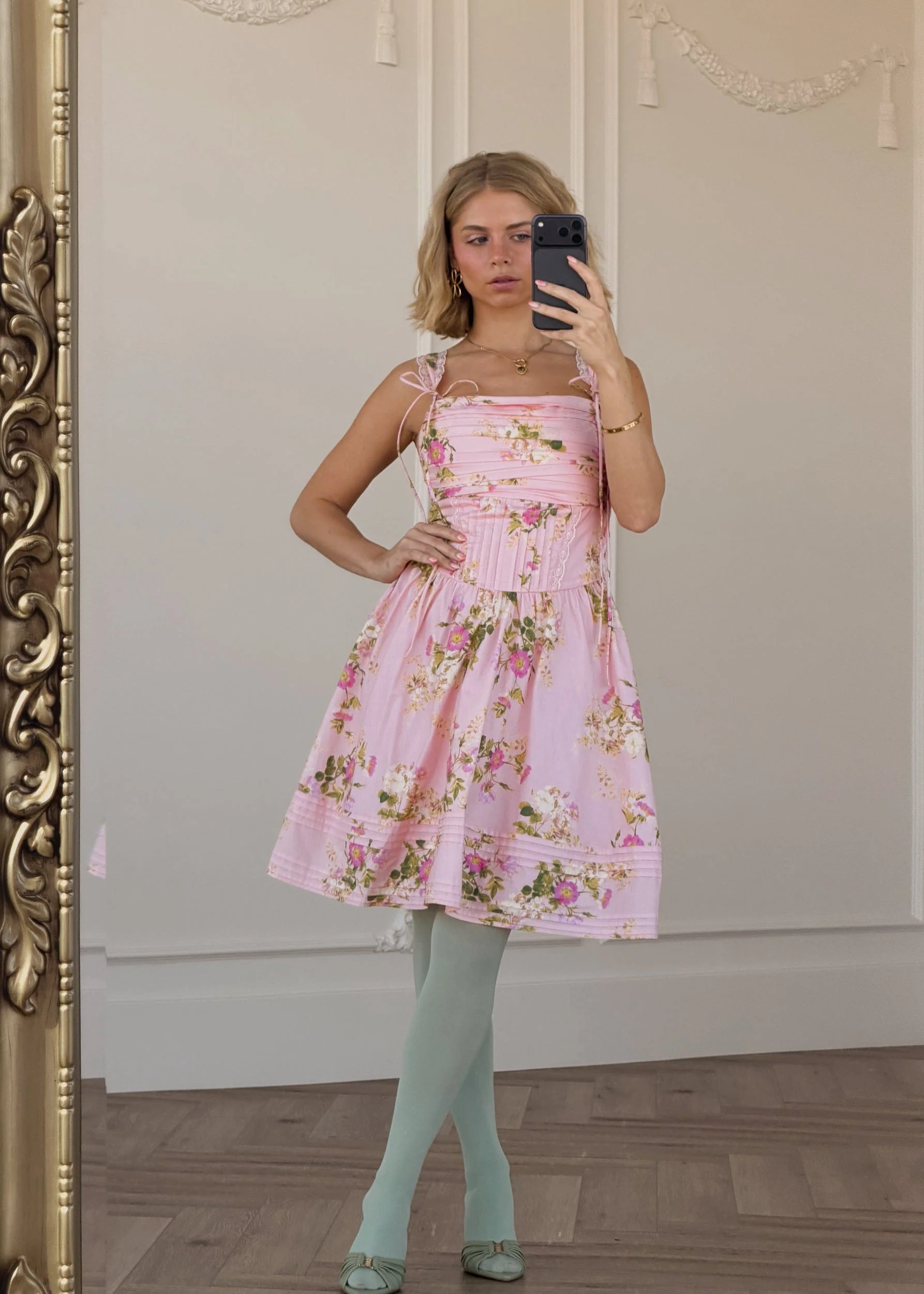 Rosella Dress - Pink - Image 11