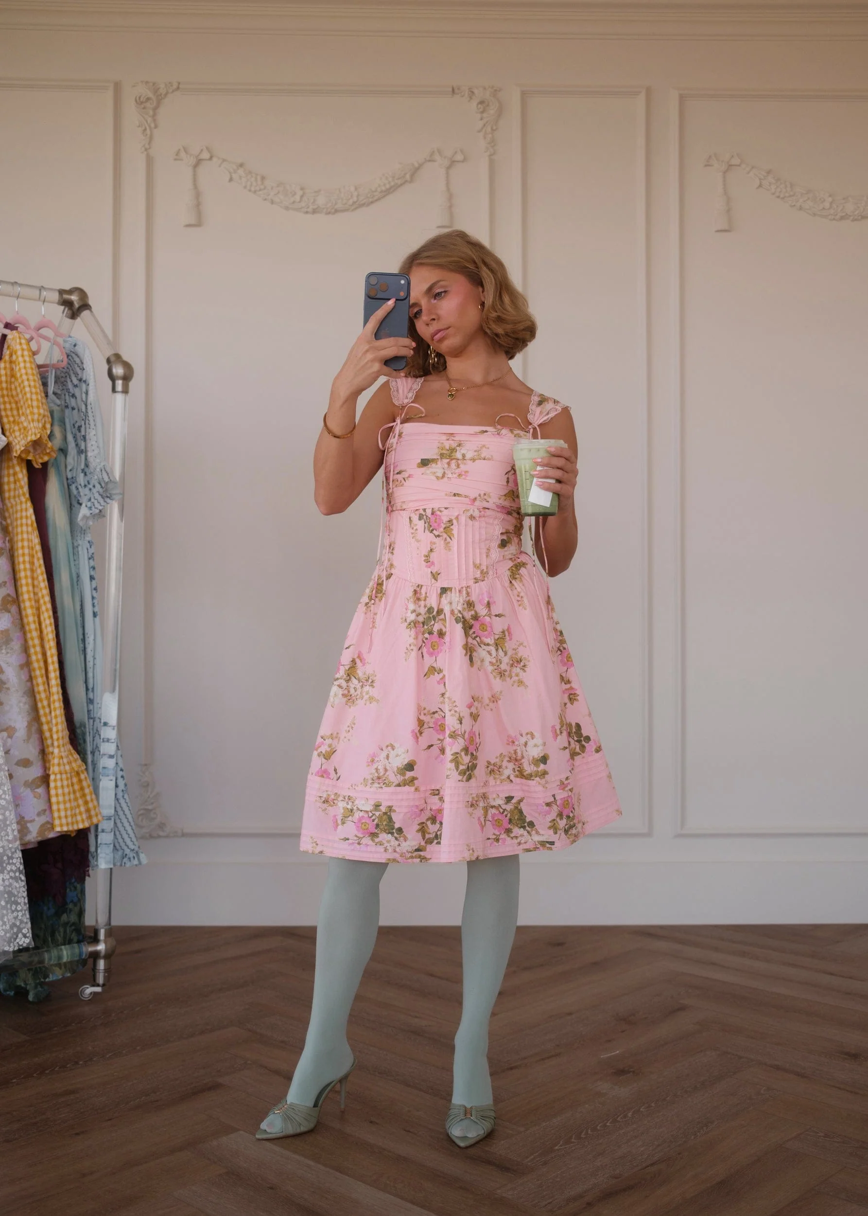 Rosella Dress - Pink - Image 4
