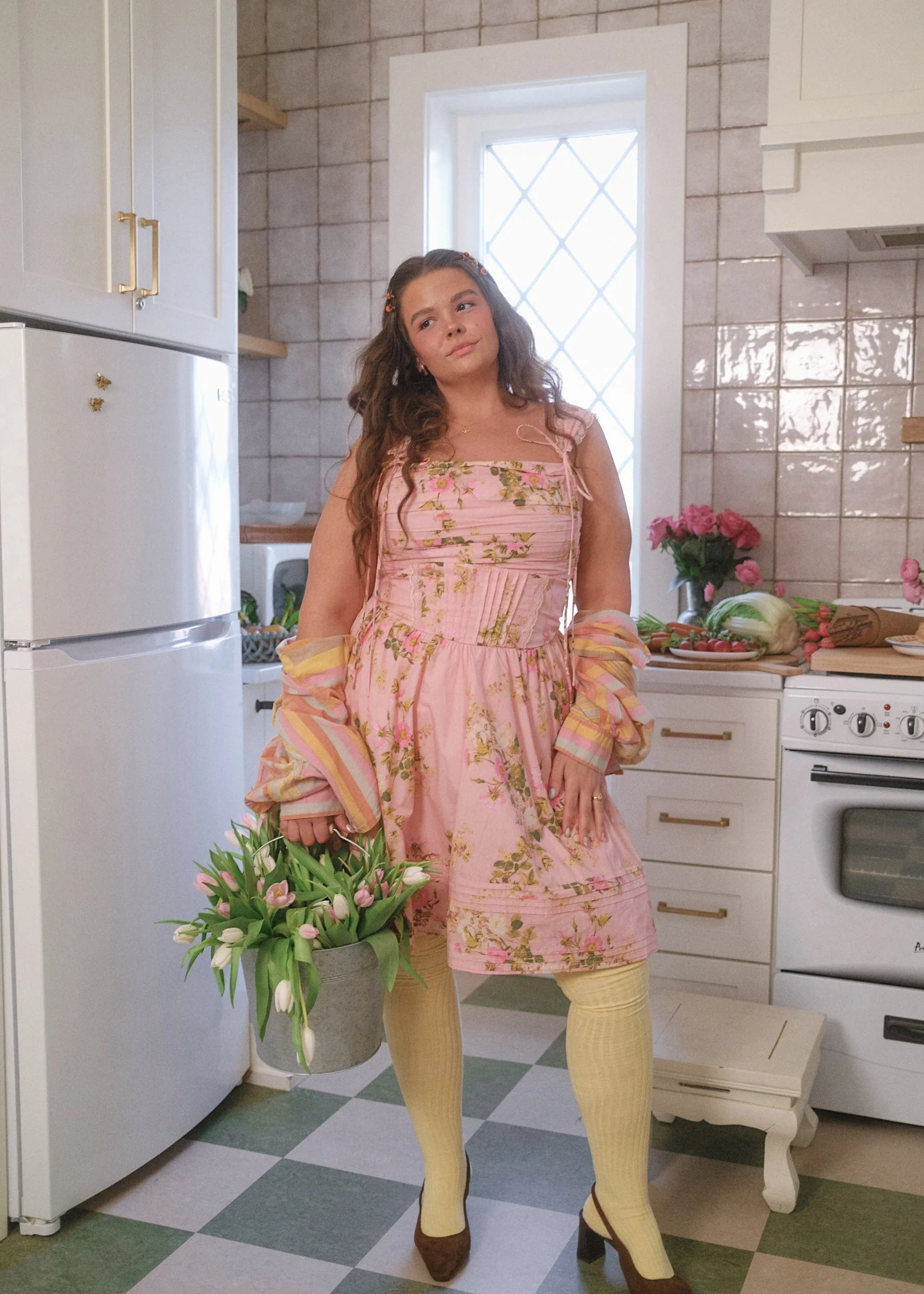Rosella Dress - Pink - Image 6