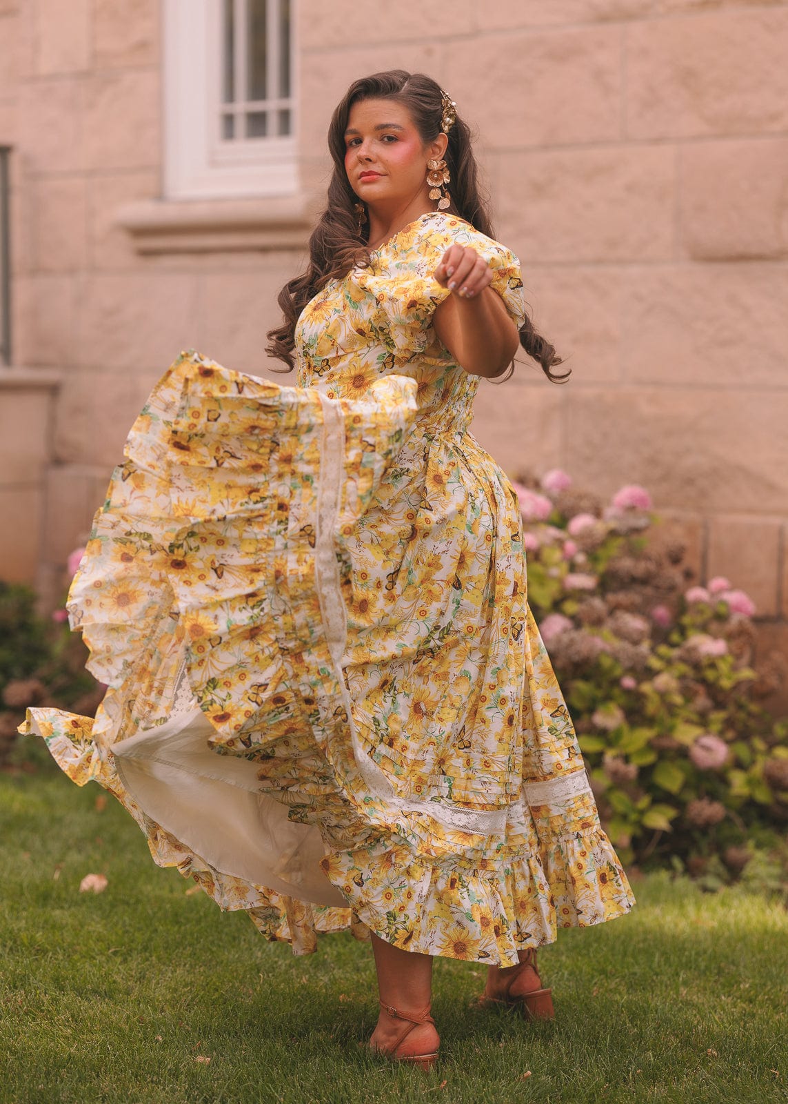 Sunflowers Dress - Image 9