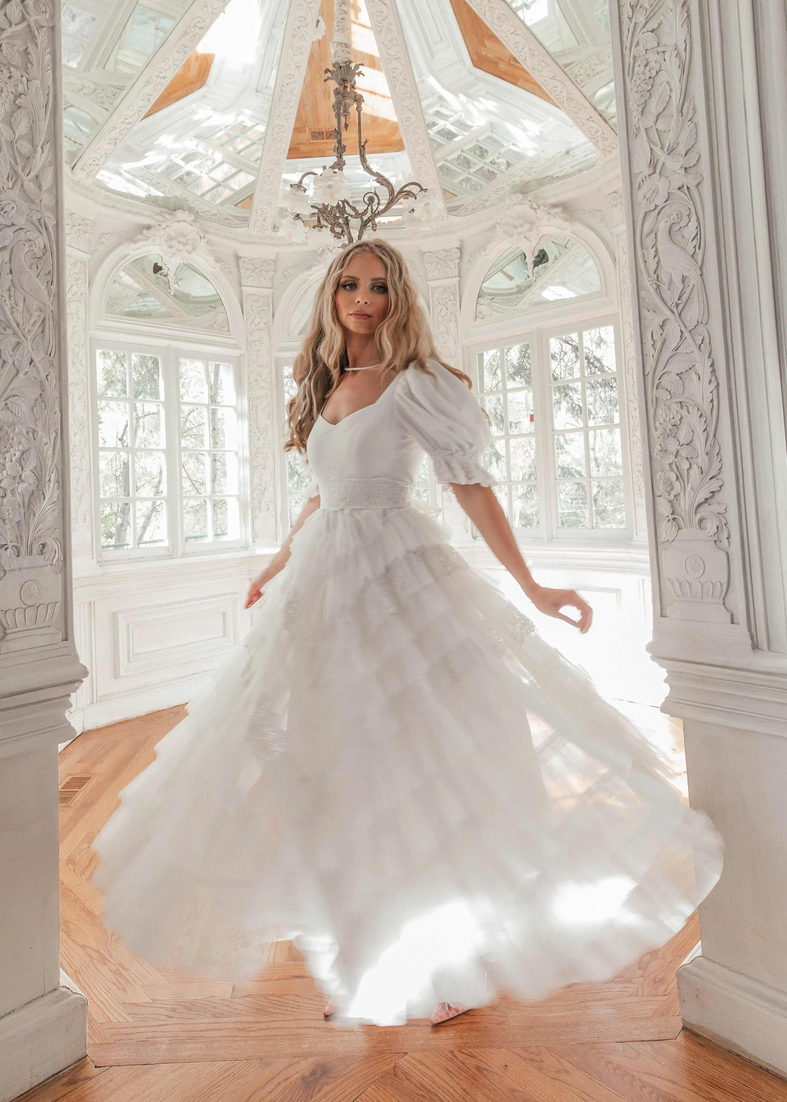 Thumbelina Dress White - Image 6