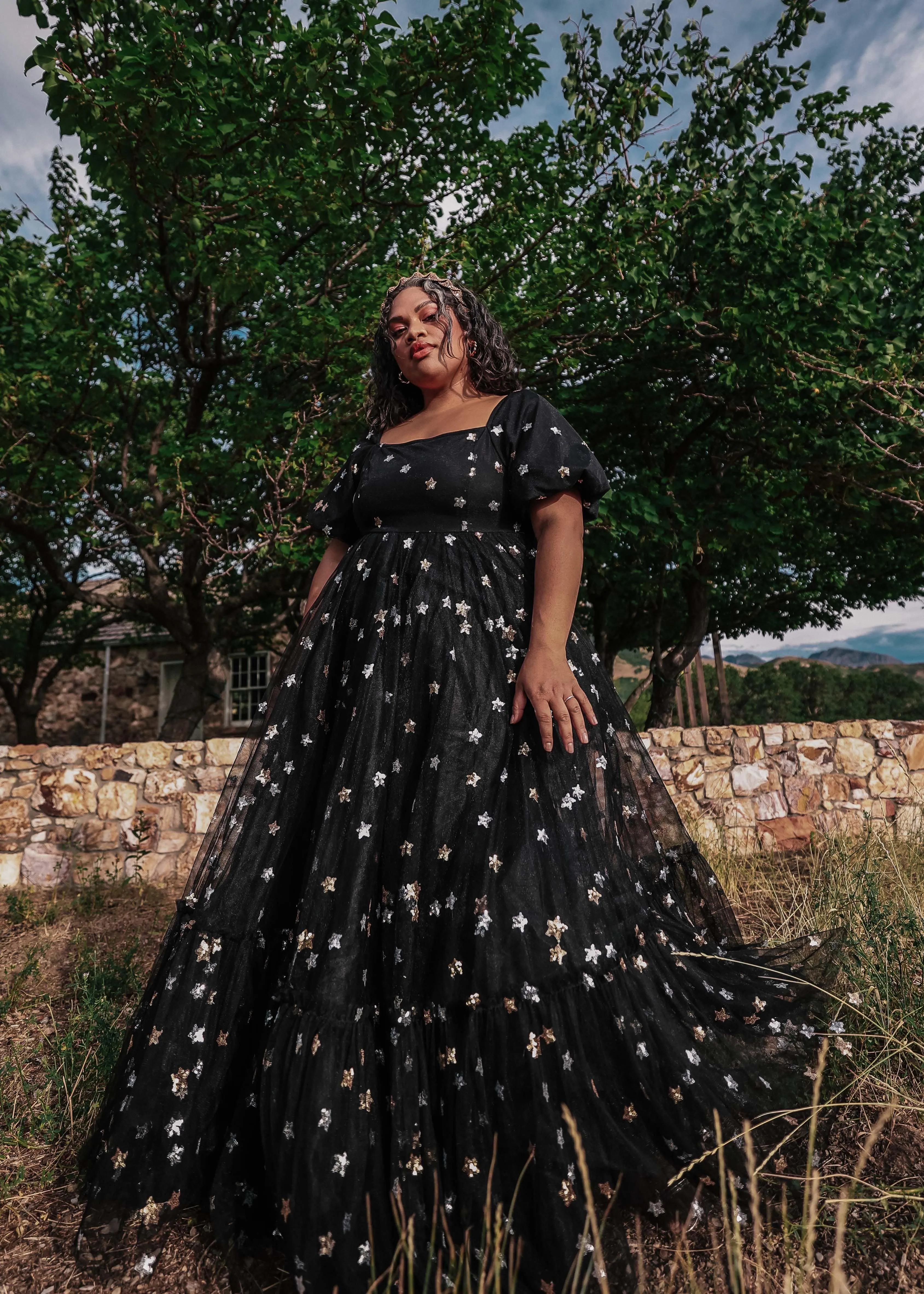 Wendy Dress Black Star - Image 9