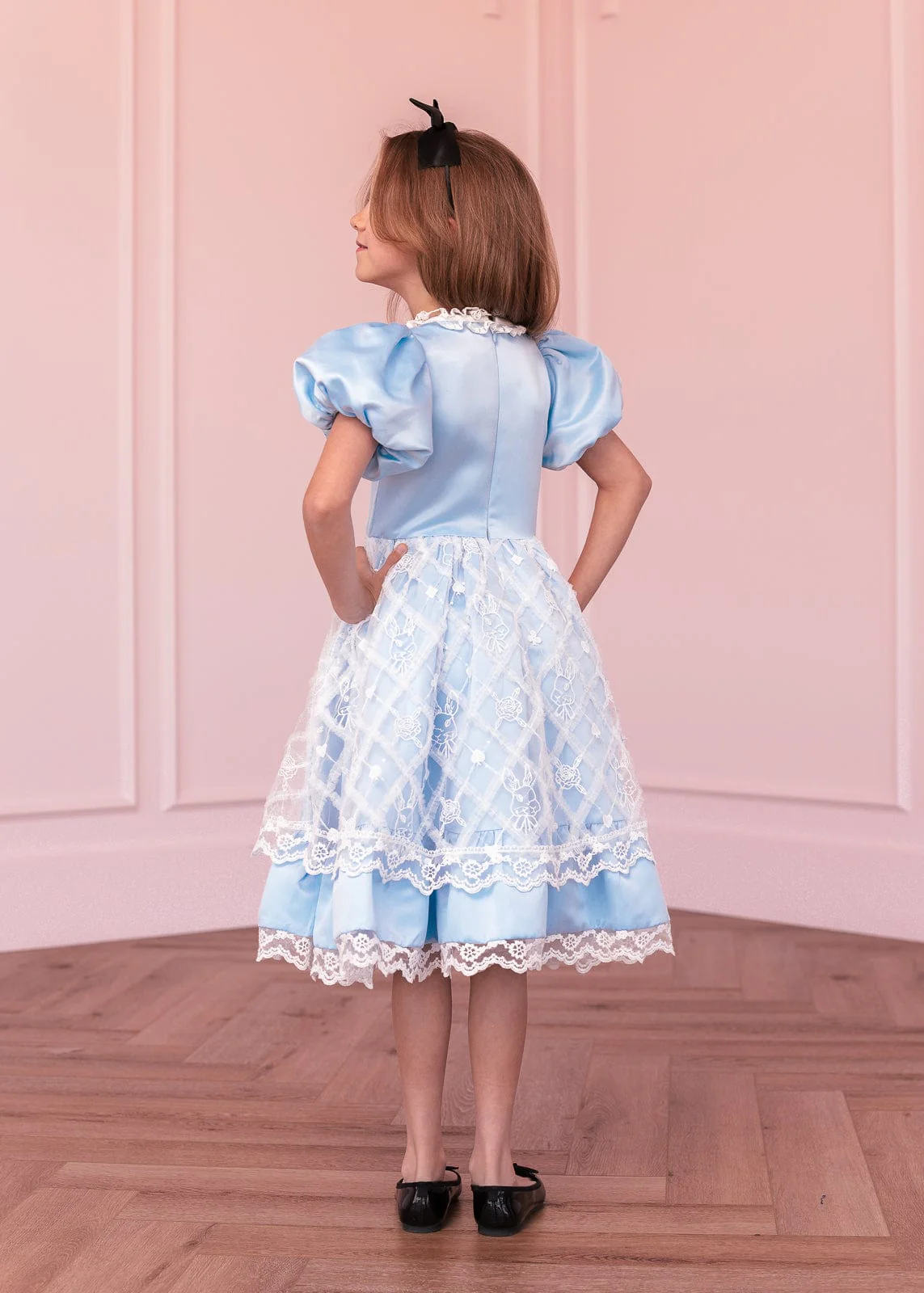 Wonderland Girls Dress - Image 4