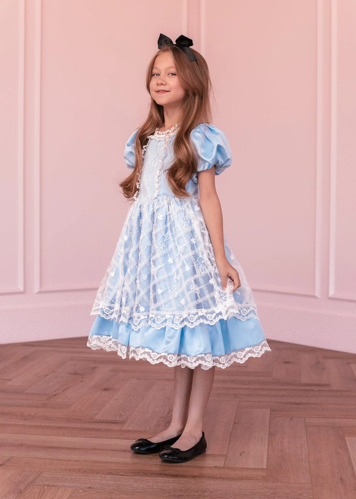 Wonderland Girls Dress - Image 5